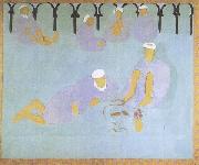 Henri Matisse THe Arab Cafe (mk35) oil painting artist